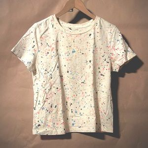 Urban Outfitters rainbow paint splatter t-shirt (medium)